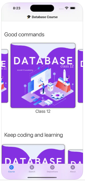 ecode10 database