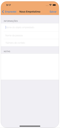 Emprestei App