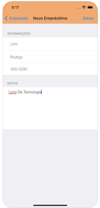 Emprestei App