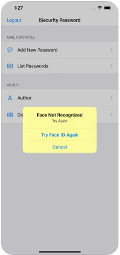 iSecurity Password