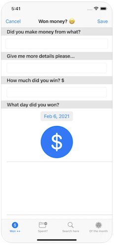 Won? Spent?